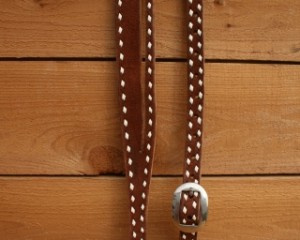 Cowpuncher Double Buckstitched Headstall
